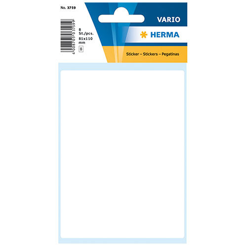 Multi-purpose Labels 81 x 110mm (3759)